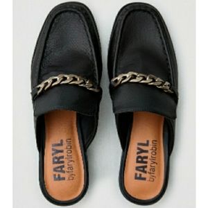 FARYL BY FARYL ROBIN HEELED MULE